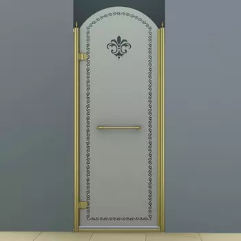 Душевая дверь в нишу Cezares Retro A B1 90 CP Br L