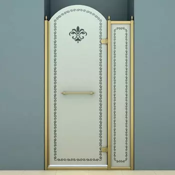 Душевая дверь в нишу Cezares Retro B11 120 CP Br L