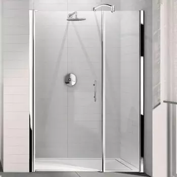 Душевая дверь в нишу Novellini Young G+F in line YOUNGGF114-4K 114-120 см