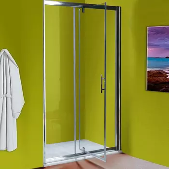 Душевая дверь в нишу Olive S Granada PD 115-120 см стекло прозрачное