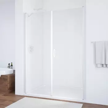 Душевая дверь в нишу Vegas Glass EP-F-2 180 01 01 R профиль белый, стекло прозрачное
