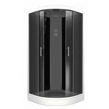 Душевая кабина BAS Адрия-Есо черная