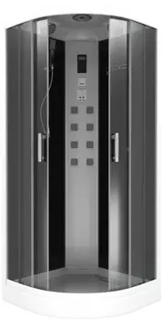 Душевая кабина BAS Адрия Г/М черная