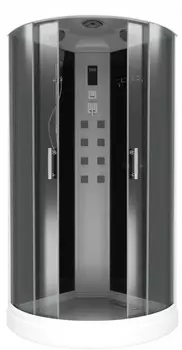 Душевая кабина BAS Альба Г/М черная