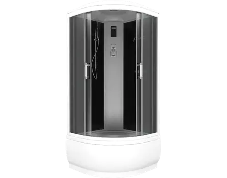Душевая кабина BAS Арона-Есо черная