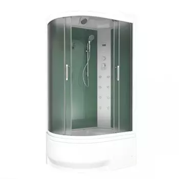 Душевая кабина BAS Фиджи Г/М белая