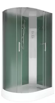 Душевая кабина BAS Кариба-Есо белая