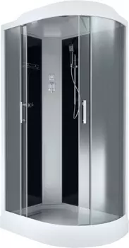 Душевая кабина BAS Кариба-Есо черная