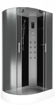 Душевая кабина BAS Кариба Г/М черная