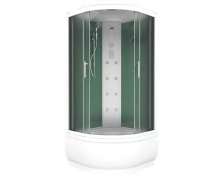 Душевая кабина BAS Корса Г/М белая