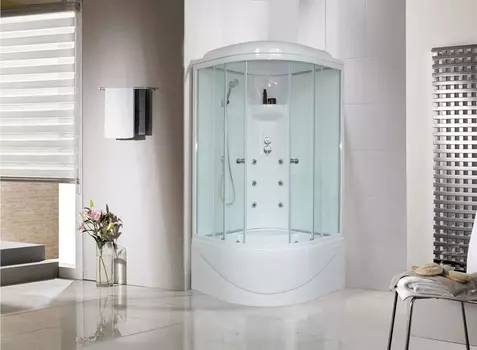 Душевая кабина Royal Bath RB 90BK3-WT