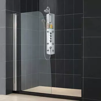 Душевая перегородка RGW Walk In WA-061 900x1850 профиль хром