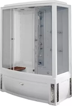 Душевой бокс Radomir Элис 1 левый, стекло матовое