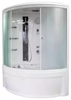 Душевой бокс Radomir Вирсавия L, стекло матовое