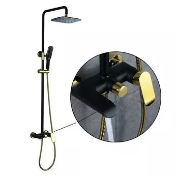 Душевой гарнитур для душа Vorago M6182BI