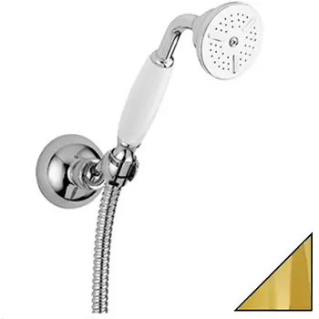 Душевой гарнитур Paffoni Belinda ZDUP035GF золотая вспышка