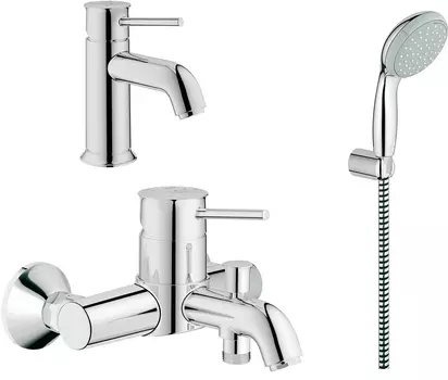 Душевой комплект Grohe BauClassic 32865000 для ванны с душем