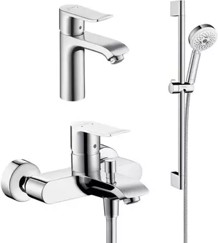 Душевой комплект Hansgrohe Metris 31480000 для ванны с душем