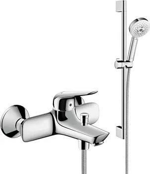 Душевой комплект Hansgrohe Novus 71040000 смеситель + душевой гарнитур