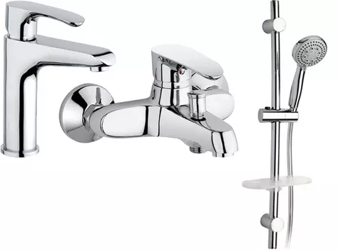 Душевой комплект Paini Palermo PACR111KM + PACR205KM с душевым гарнитуром