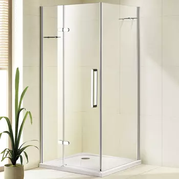 Душевой уголок Alvaro Banos Malaga C90.11 Cromo с поддоном