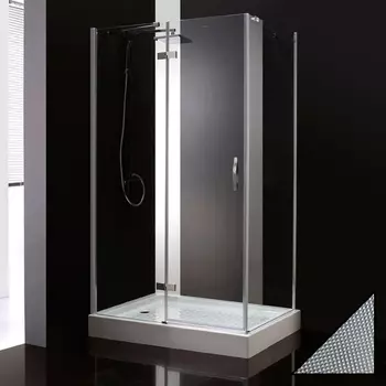 Душевой уголок Cezares Bergamo AH1 90/100 P Cr L