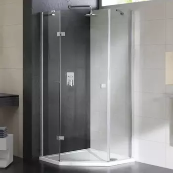 Душевой уголок Cezares Crystal-S-P-1-80-C-Cr-L