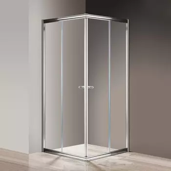 Душевой уголок Cezares Giubileo-A-2-90 прозрачное стекло, хром