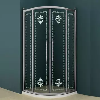 Душевой уголок Cezares Retro scorrevole R2 100 CP Cr