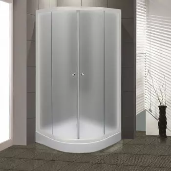 Душевой уголок De Aqua R9090MT-W 90х90, стекло матовое