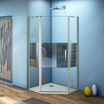 Душевой уголок Good Door Fantasy PNT-100-F-CH 100x100