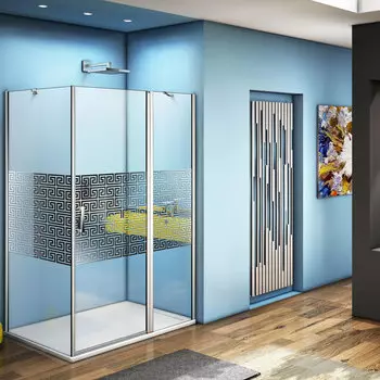 Душевой уголок Good Door Fantasy WTW+SP-F-CH 110x90