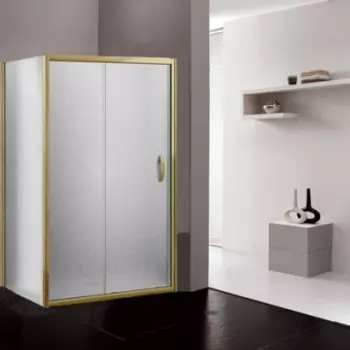 Душевой уголок Good Door Jazze WTW+SP-G-BR 110x90