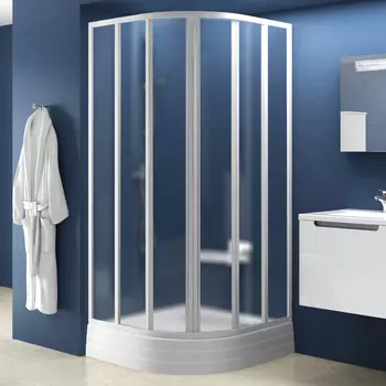 Душевой уголок Ravak SKKP6-90 Grape, профиль белый