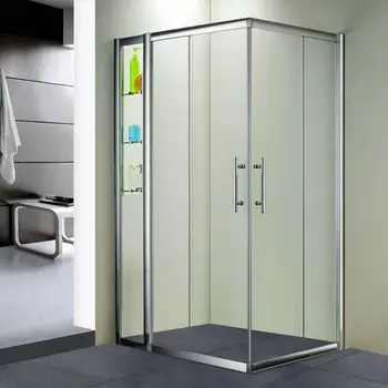 Душевой уголок RGW Hotel HO-43 130x100 см с полками