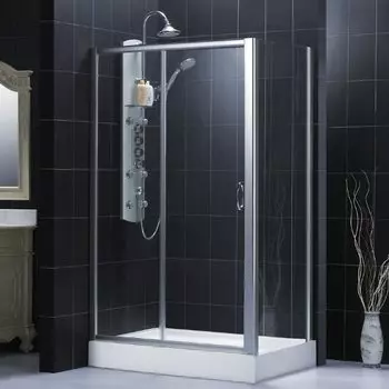 Душевой уголок RGW Passage PA-42 (1000-1020)х1000 профиль хром