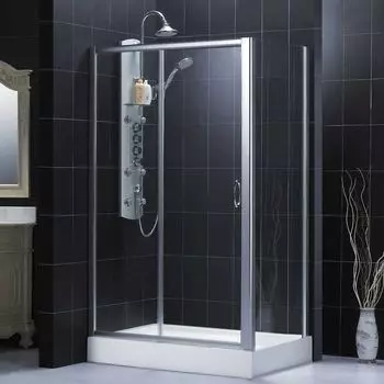 Душевой уголок RGW Passage PA-42 (1600-1620)х900 профиль хром