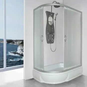 Душевой уголок River Don 100/80/26 MT R c поддоном