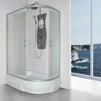 Душевой уголок River Don 120/80/26 MT L c поддоном