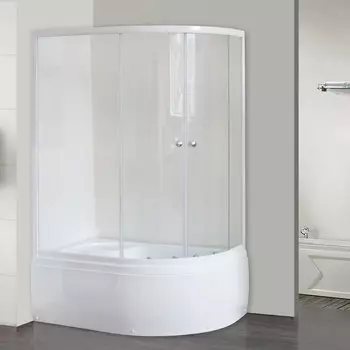 Душевой уголок Royal Bath RB 8120BK-T-L