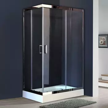 Душевой уголок Royal Bath RB 8120HP-Т-СН R, с поддоном