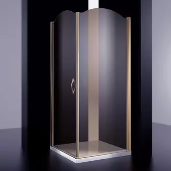 Душевой уголок Sturm Burg 90 bronze L