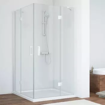 Душевой уголок Vegas Glass AFA 120 01 01 профиль белый, стекло прозрачное