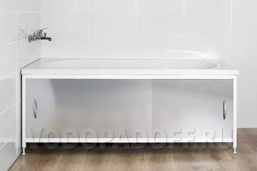 Фотоэкран под ванну 5411 Хром Премиум Размер 148/168