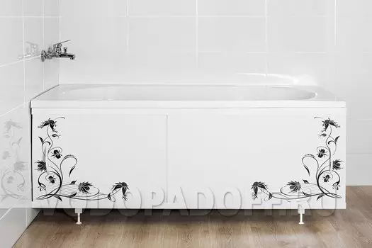 Фотоэкран под ванну 6001 Плющ Классик Размер 148/168