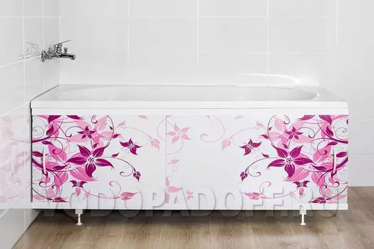 Фотоэкран под ванну 6005 Нежность Классик Размер 148/168