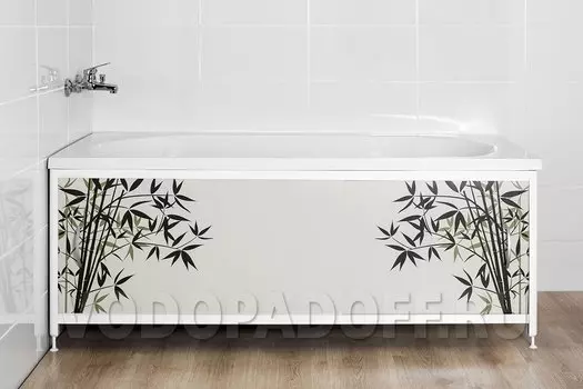 Фотоэкран под ванну 6006 Ветки Премиум Размер 148/168