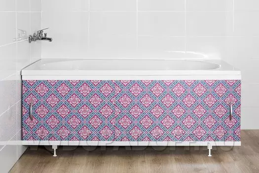 Фотоэкран под ванну 6012 Лилии паттерн Классик Размер 148/168