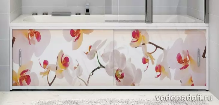 Фотоэкран под ванну Francesca Premium Акация Размер на заказ изготовление 1-2 дня