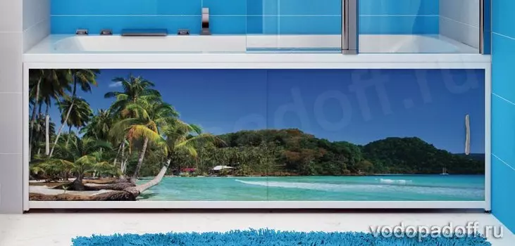 Фотоэкран под ванну Francesca Premium Баунти Размер на заказ изготовление 1-2 дня